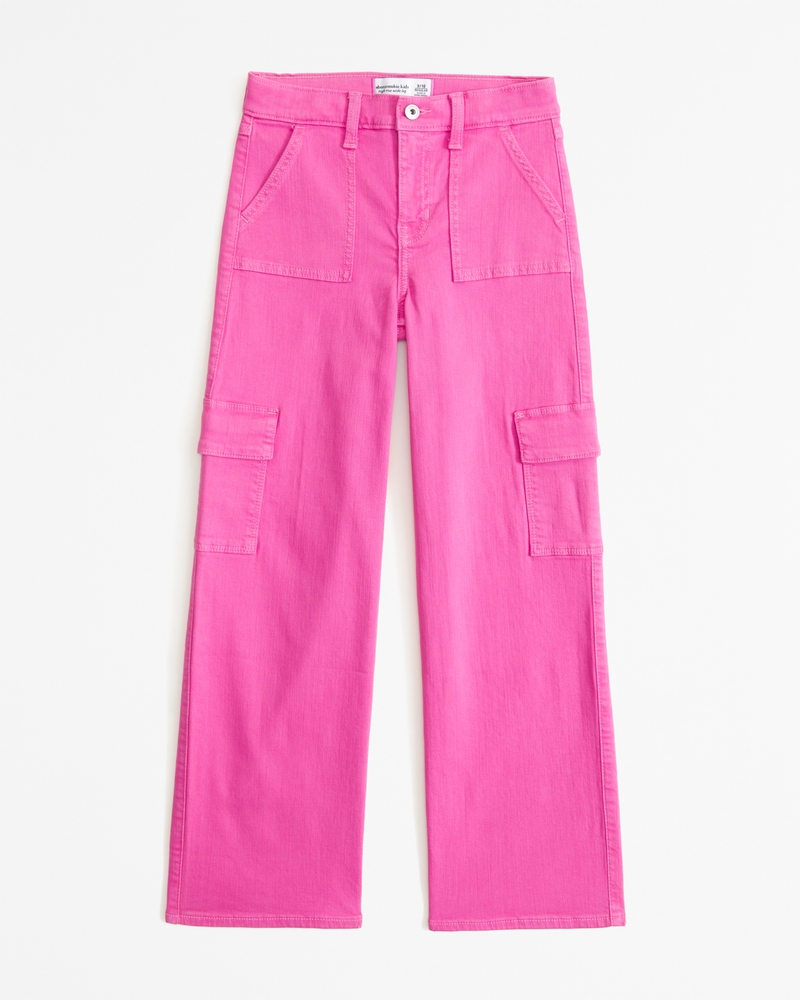 girls wide leg cargo jeans | girls clearance | Abercrombie.com girls wide leg cargo jeans | girls clearance | Abercrombie.com