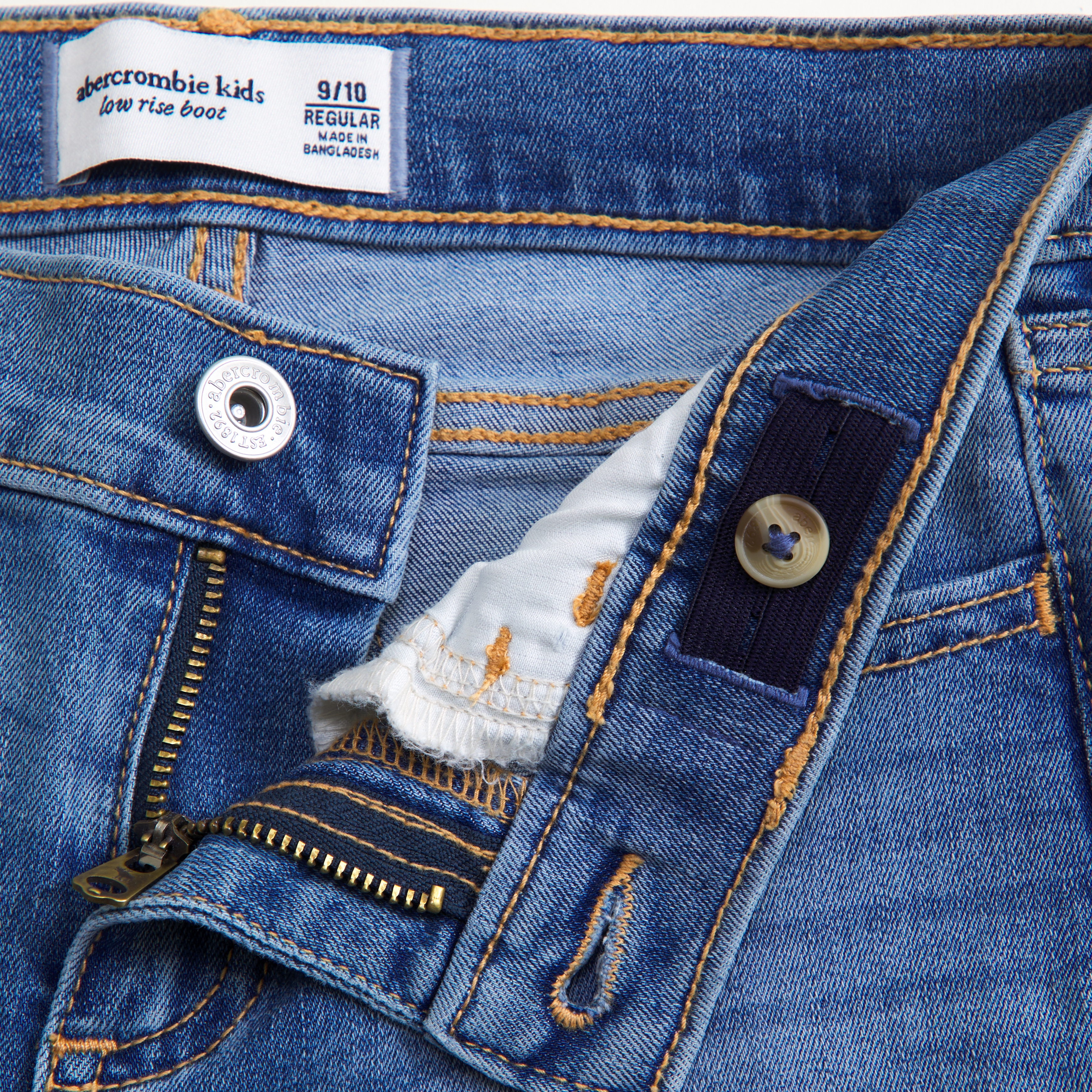 Abercrombie jeans back pocket fashion design