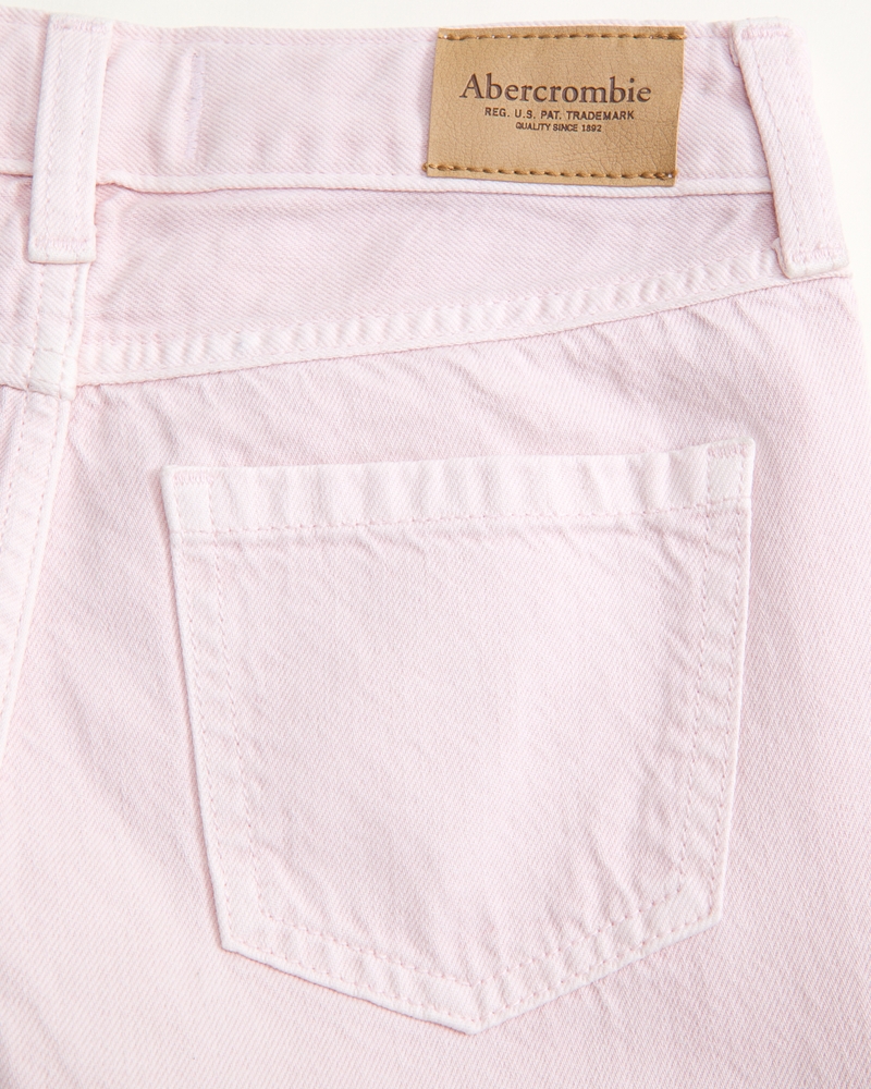 lightweight high rise ultra wide leg jeans