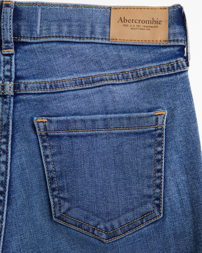 high rise flare jeans
