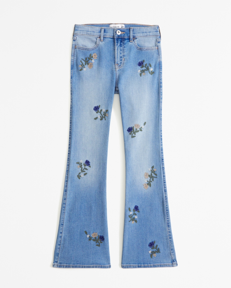 girls high rise flare jeans girls sale Abercrombie