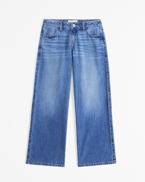 lightweight low rise baggy jeans
