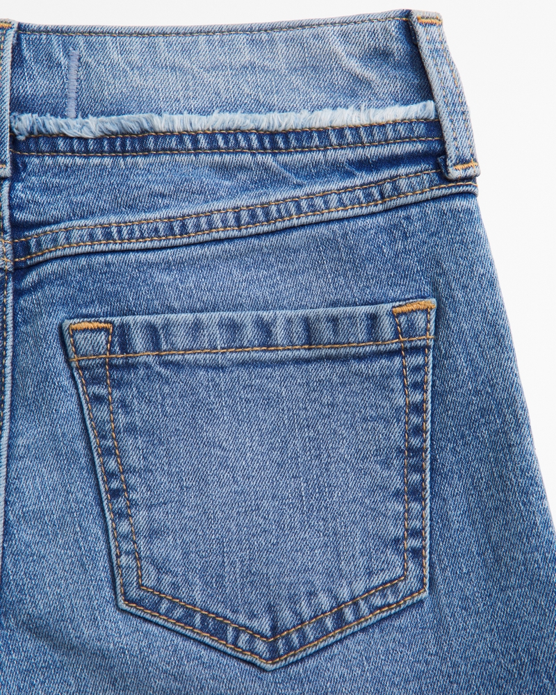 high rise wide leg jeans