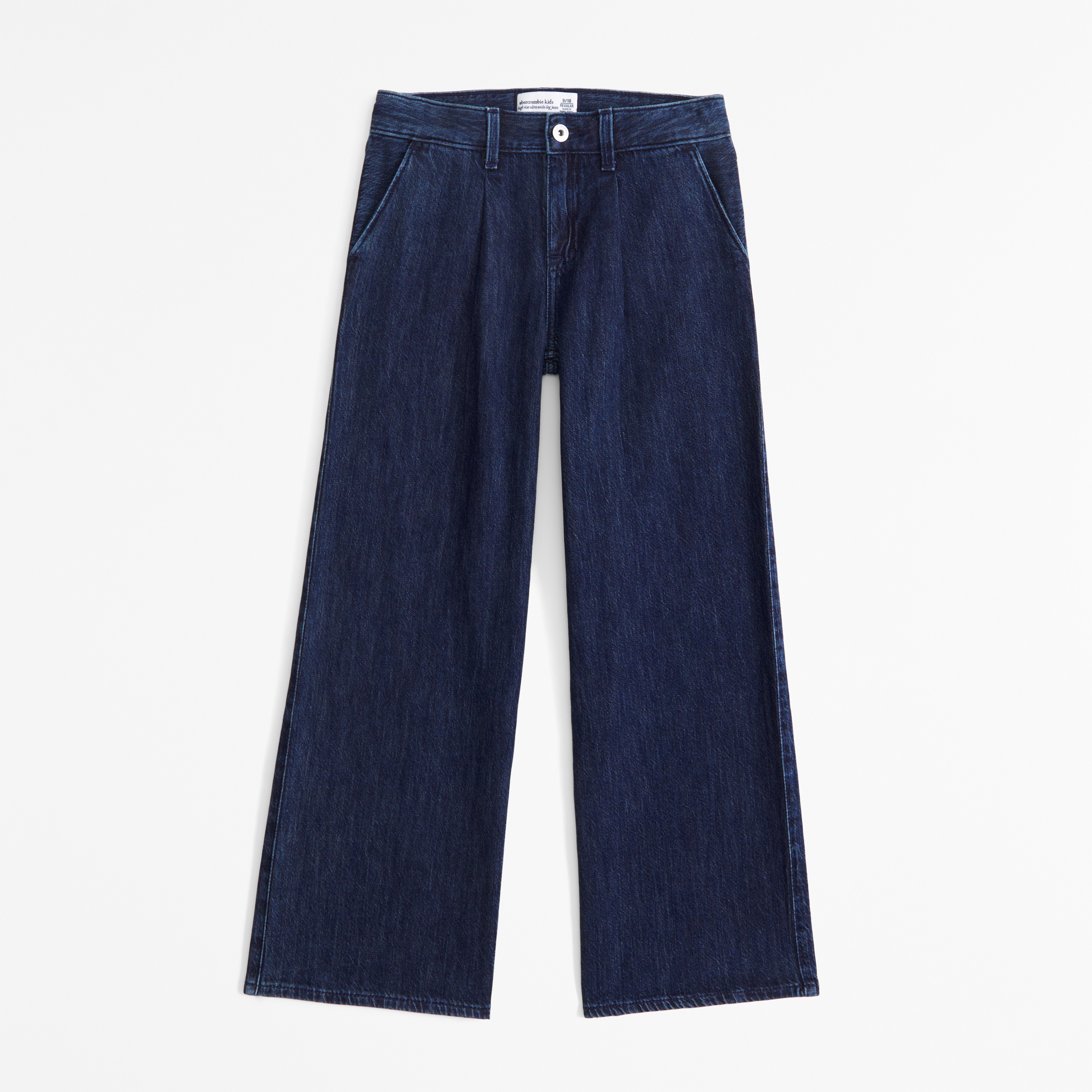 デニム・ジーパン High rise wide fit 37.5 lightweight denim girls lightweight high rise ultra wide leg jeans | girls