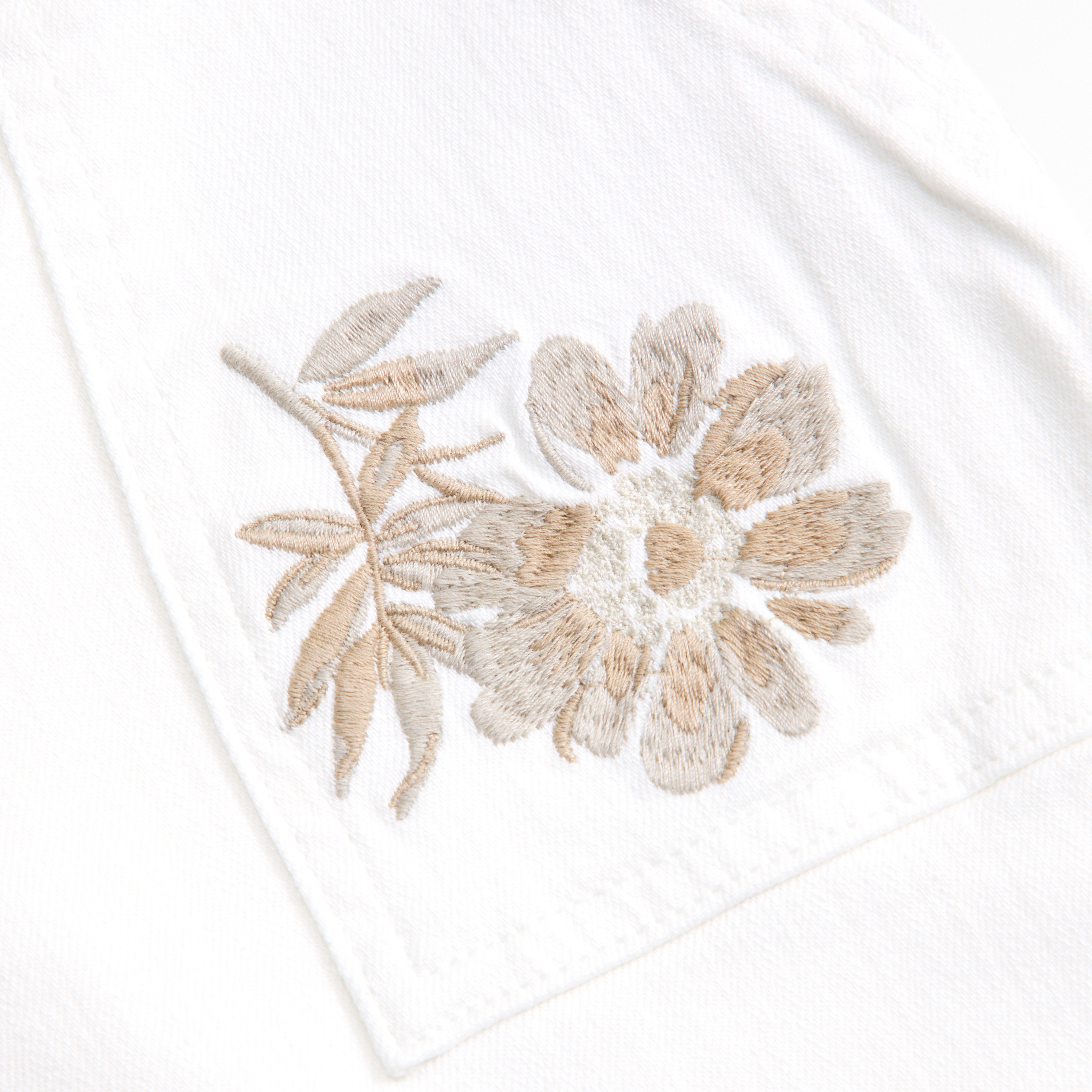 Abercrombie & Fitch High Rise Wide Leg Jeans In White