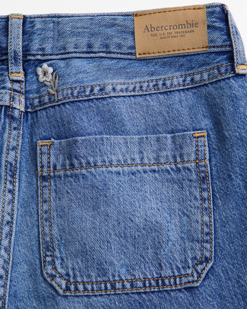 lightweight low rise baggy jeans