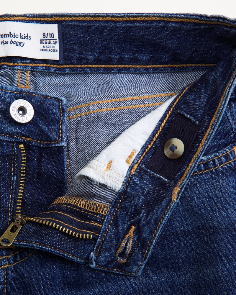 lightweight low rise baggy jeans