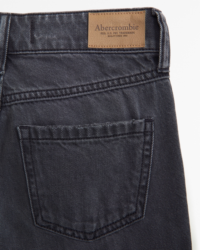 lightweight high rise ultra wide leg jeans