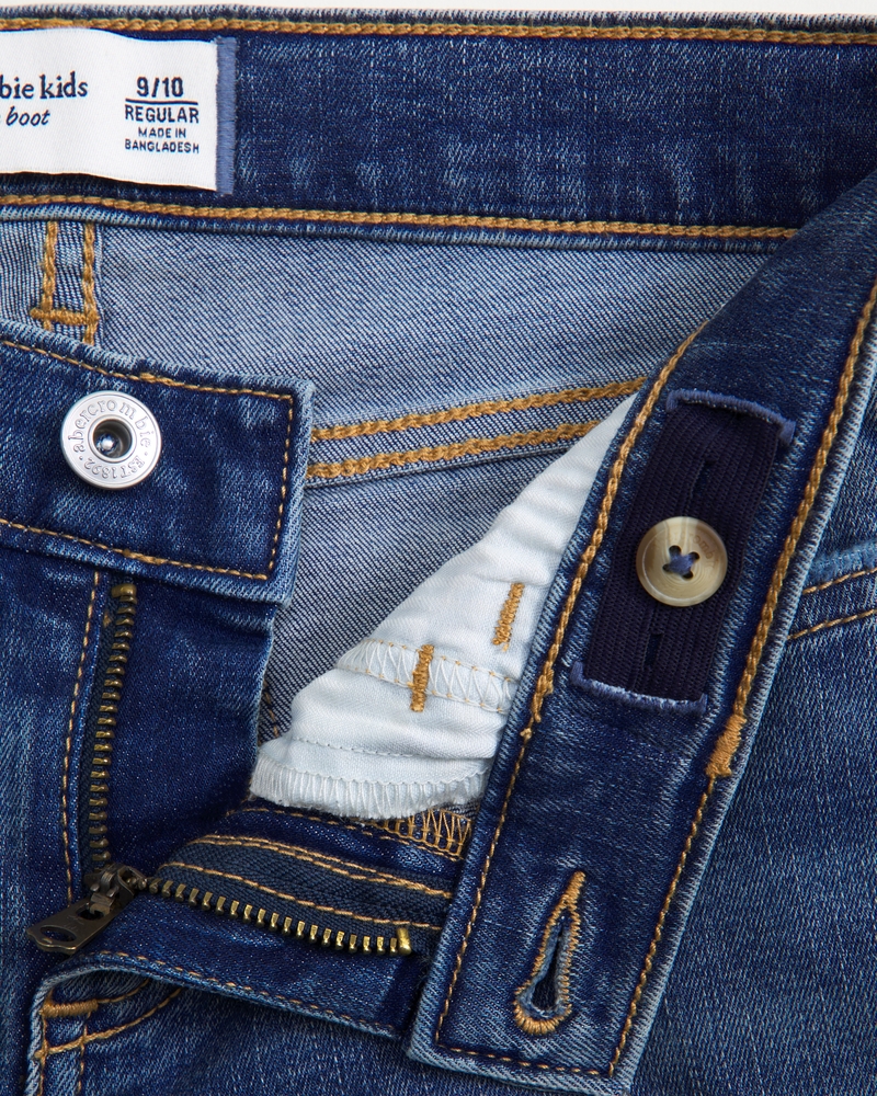 low rise bootcut jeans