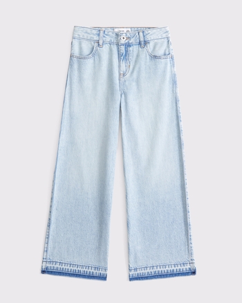 デニム・ジーパン   High rise wide fit 37.5 lightweight denim KIC_255-4147-00074-280_prod1?