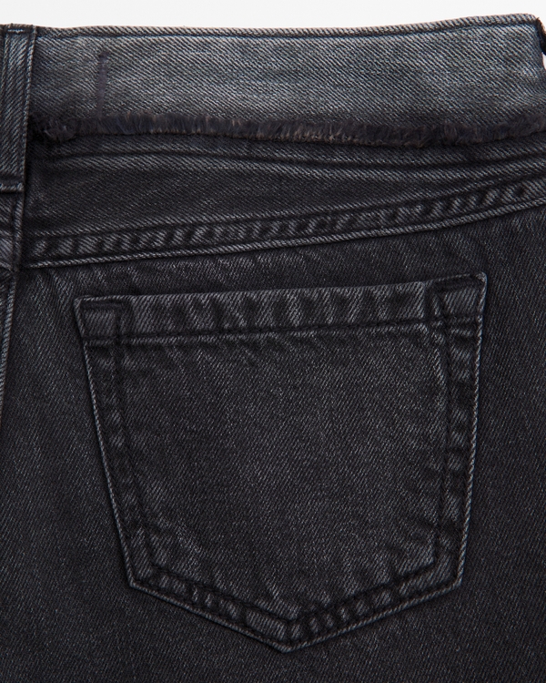 lightweight low rise baggy jeans, Black view 2