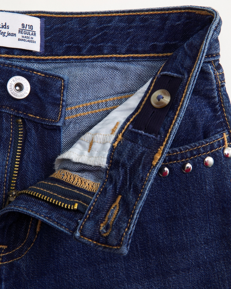 lightweight high rise ultra wide leg jeans