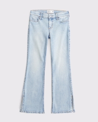 low rise bootcut jeans