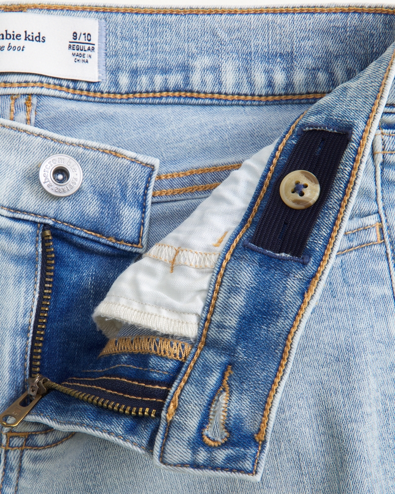 low rise bootcut jeans