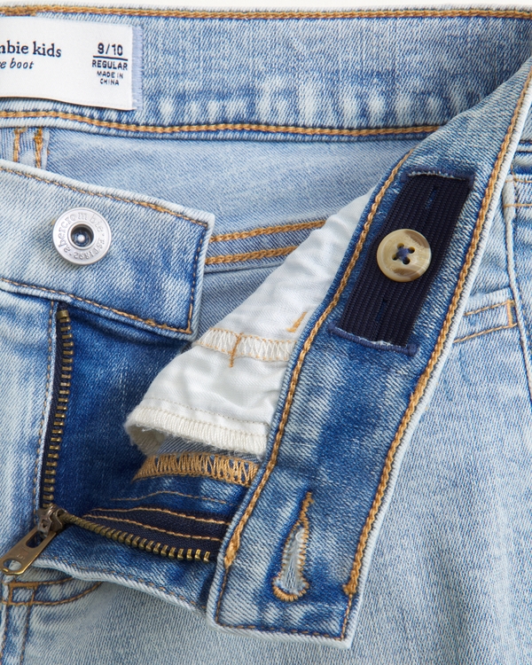 low rise bootcut jeans