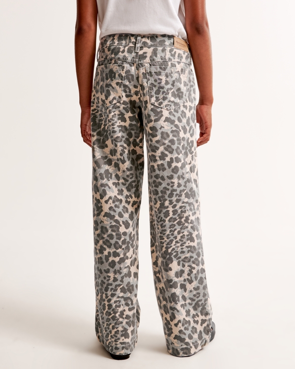 lightweight low rise baggy jeans