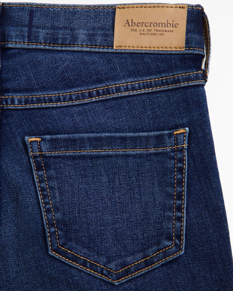 high rise flare jeans