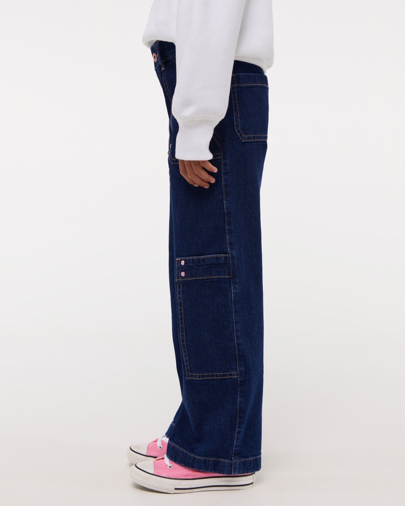 high rise wide leg jeans