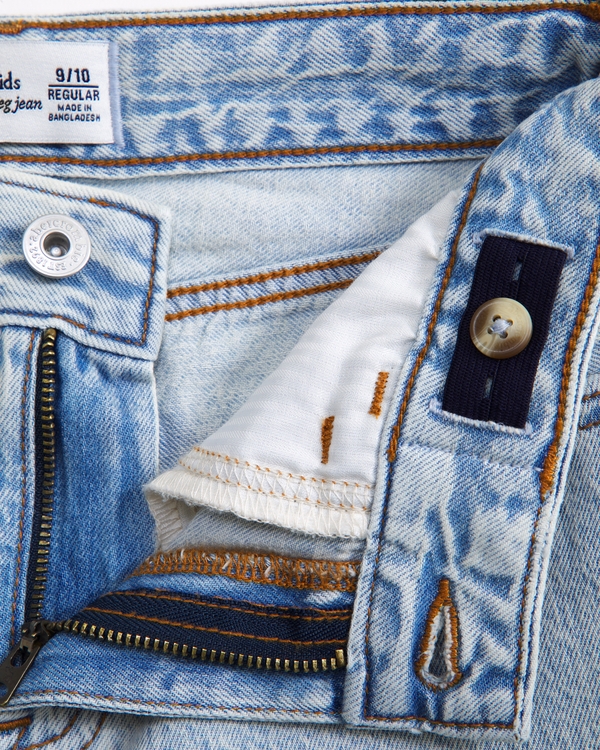 lightweight high rise ultra wide leg jeans