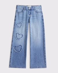 Jean baggy taille basse léger