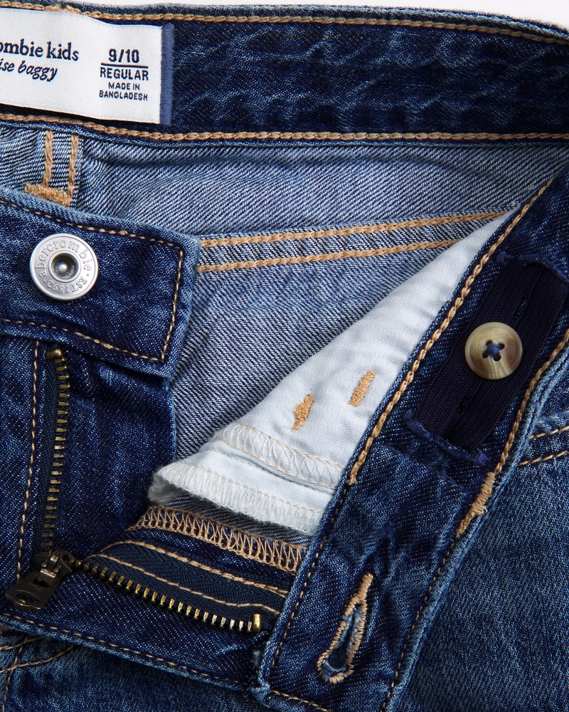 lightweight low rise baggy jeans