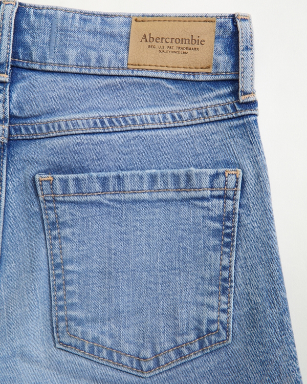 high rise wide leg jeans