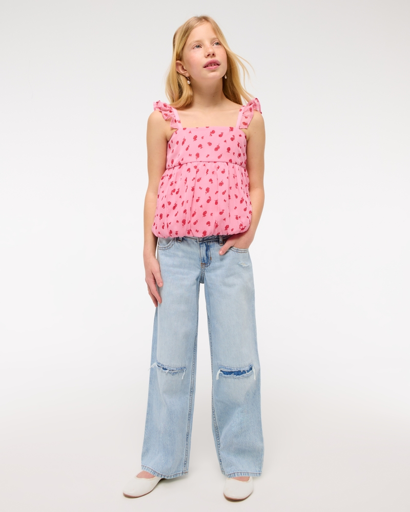 low rise baggy jeans