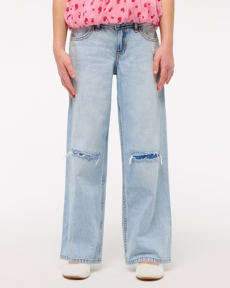 low rise baggy jeans