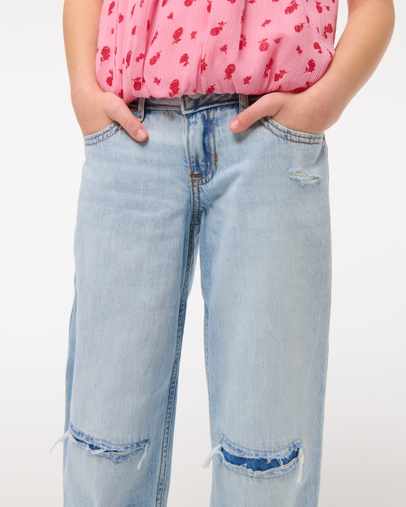 low rise baggy jeans