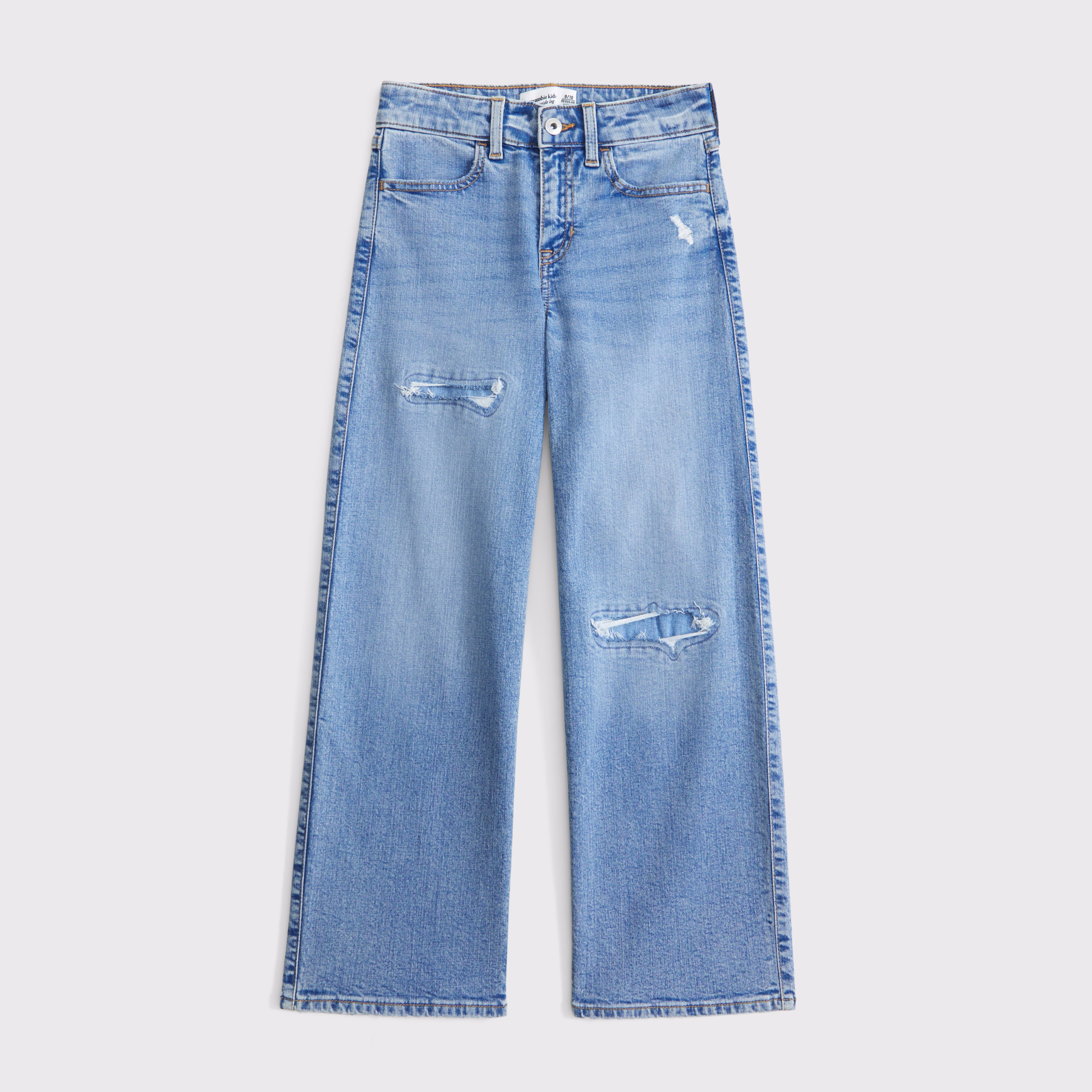 Abercrombie & Fitch Kids' High Rise Wide Leg Jeans