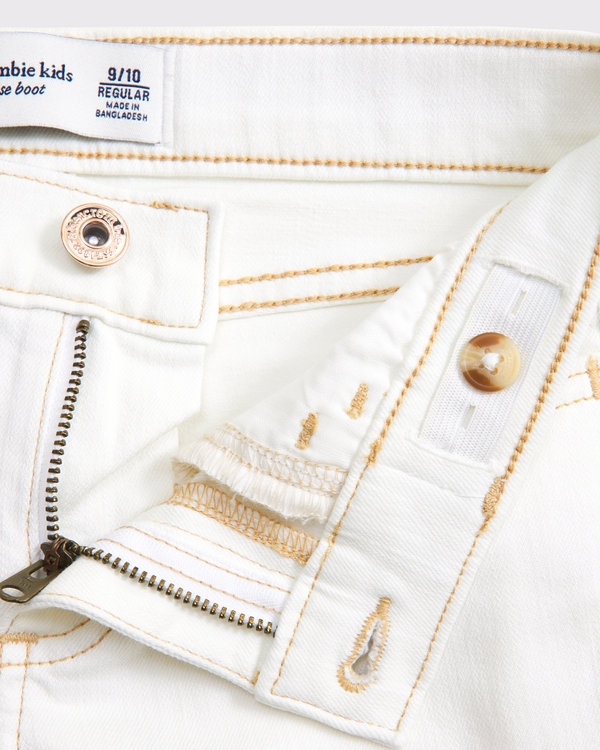 low rise bootcut jeans