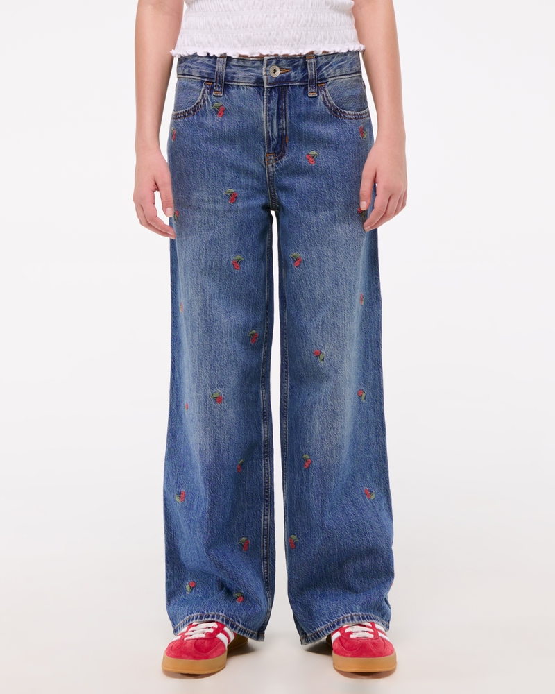 high rise ultra wide leg jeans