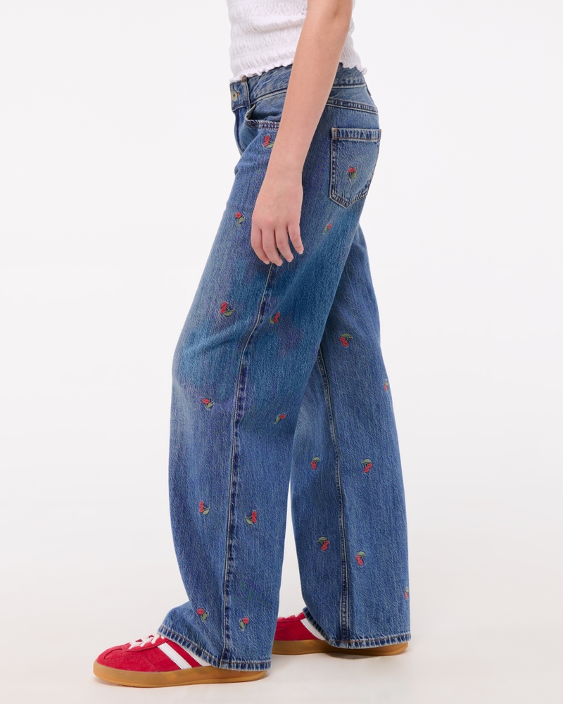 high rise ultra wide leg jeans