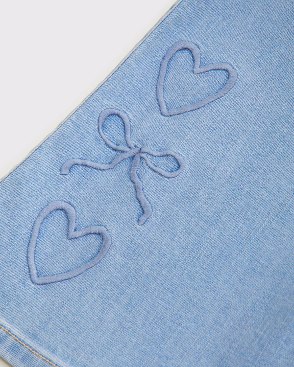 high rise flare jeans