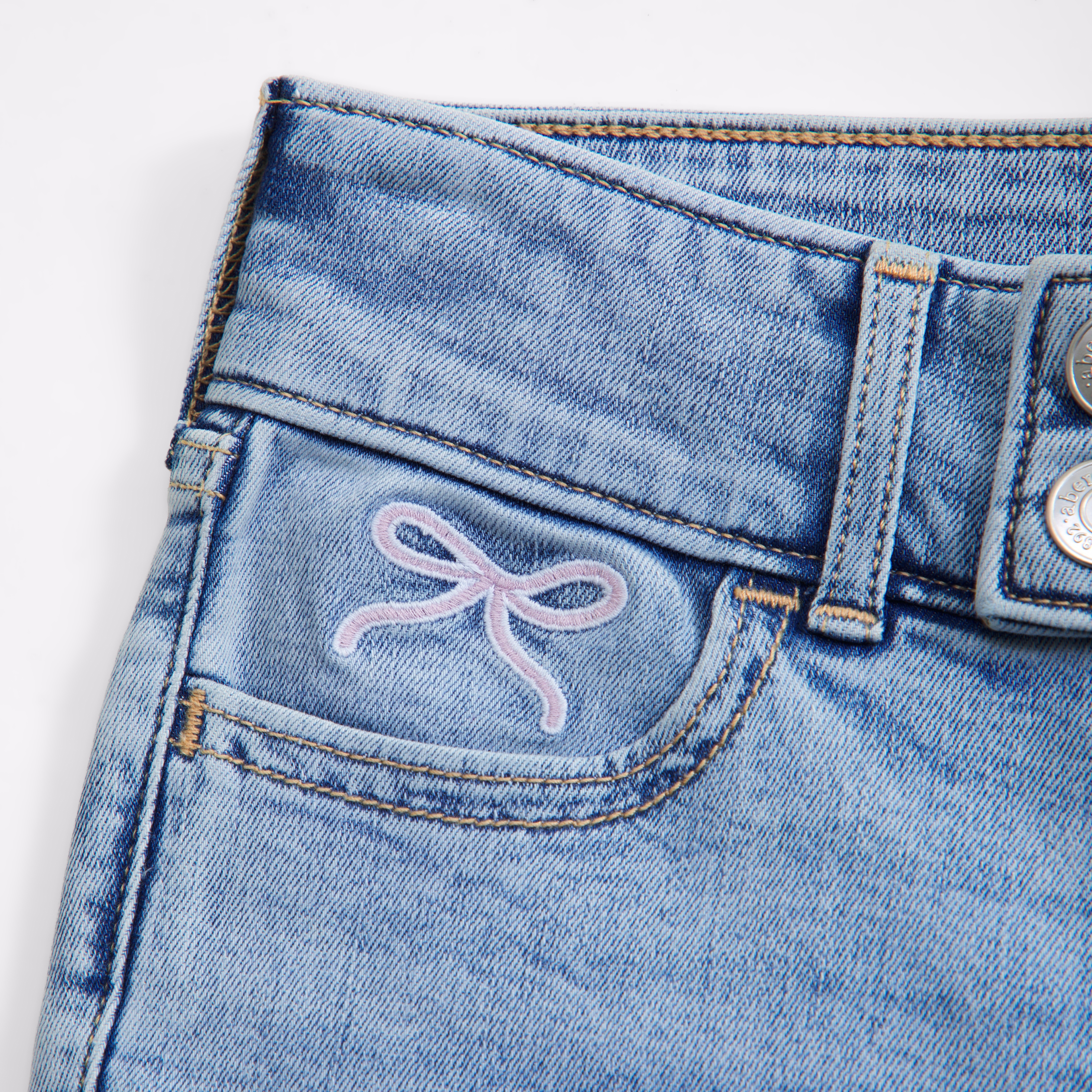 Abercrombie & Fitch Kids' Low Rise Bootcut Jeans In Brown