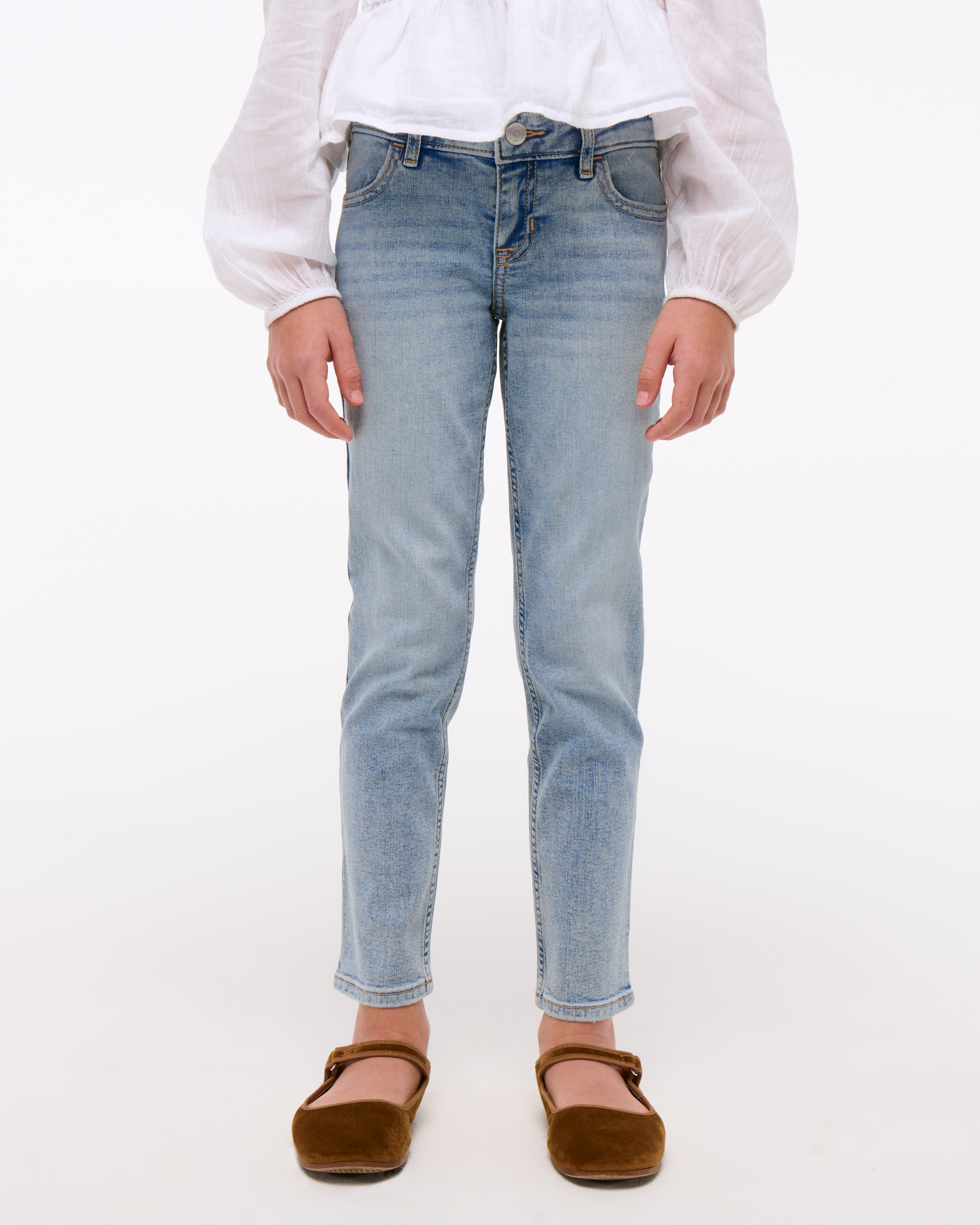 Abercrombie & Fitch Low Rise Skinny Jeans In Brown