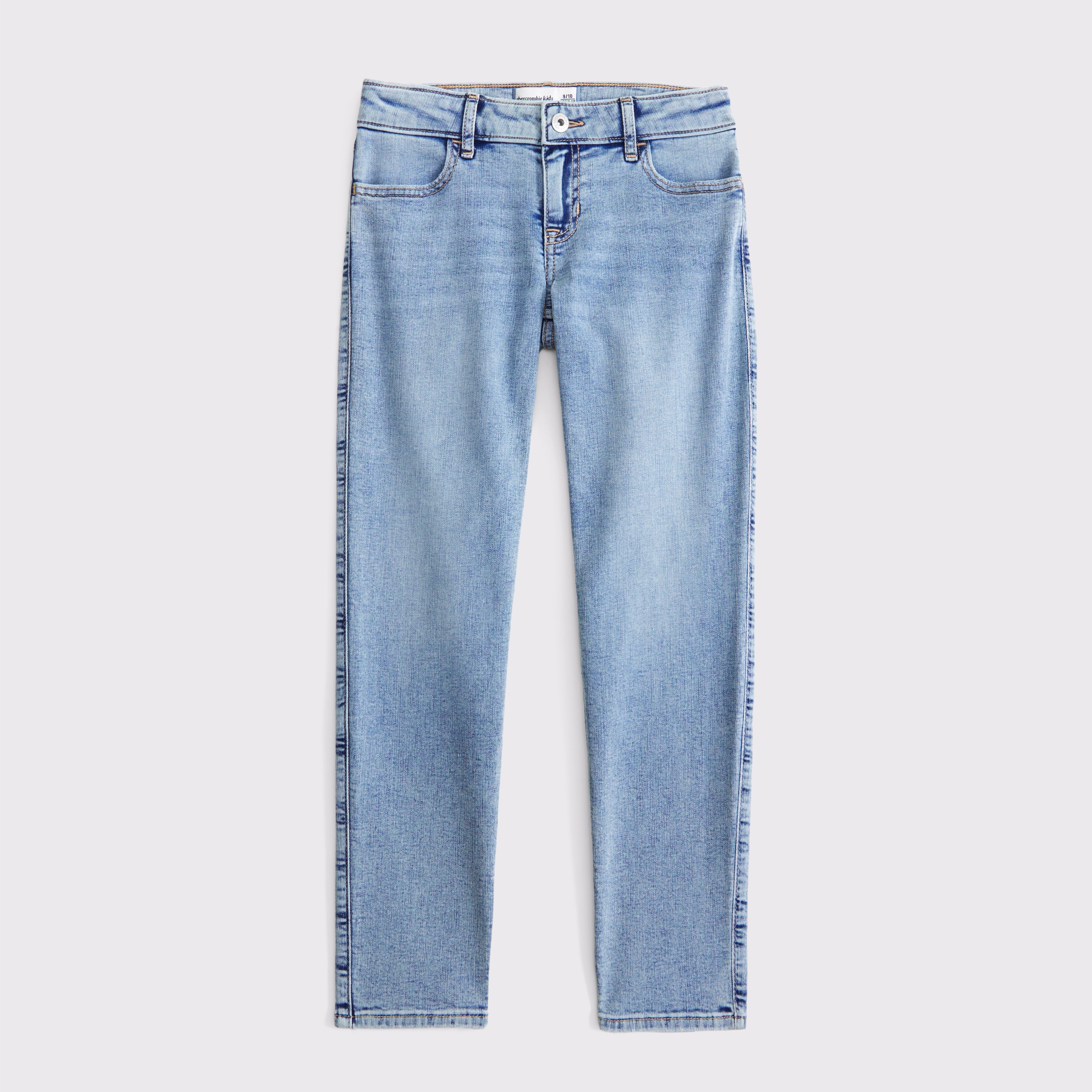 Abercrombie & Fitch Low Rise Skinny Jeans In Brown