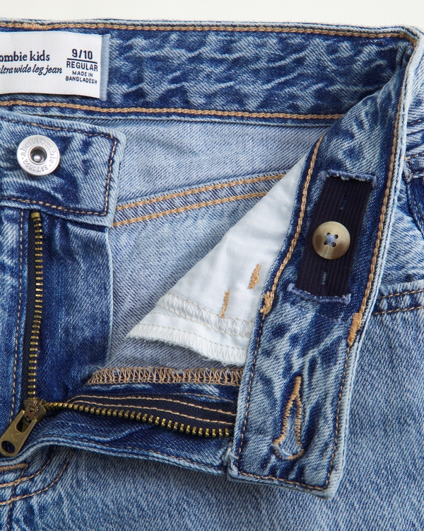 high rise ultra wide leg jeans