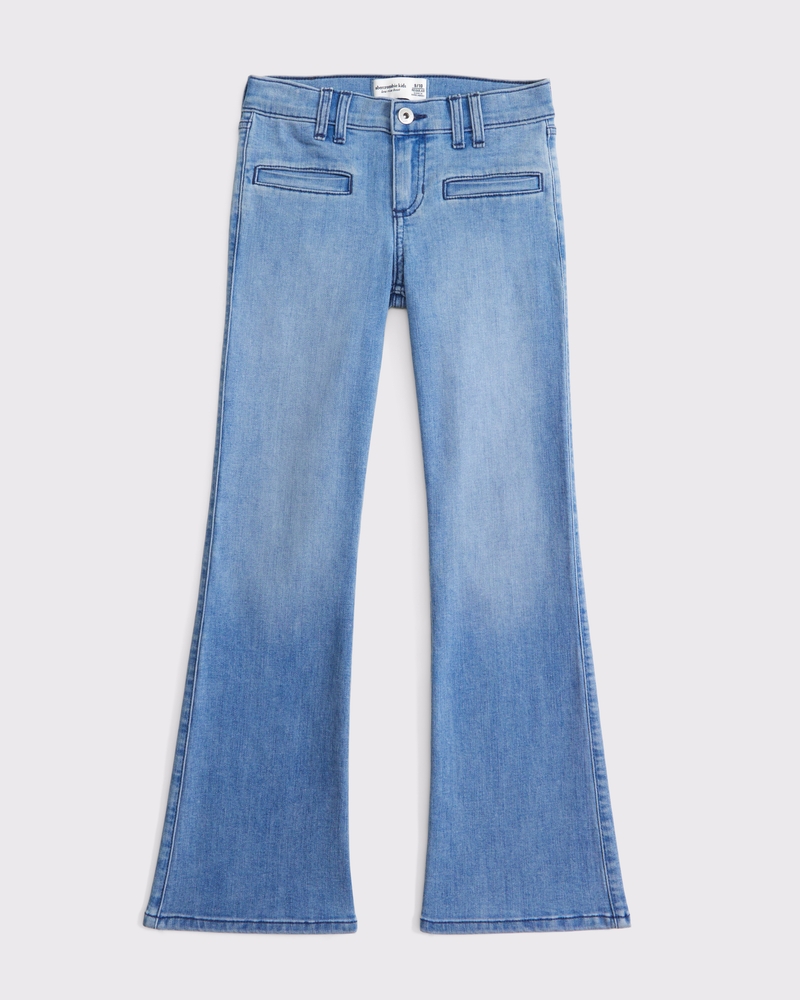 low rise bootcut jeans