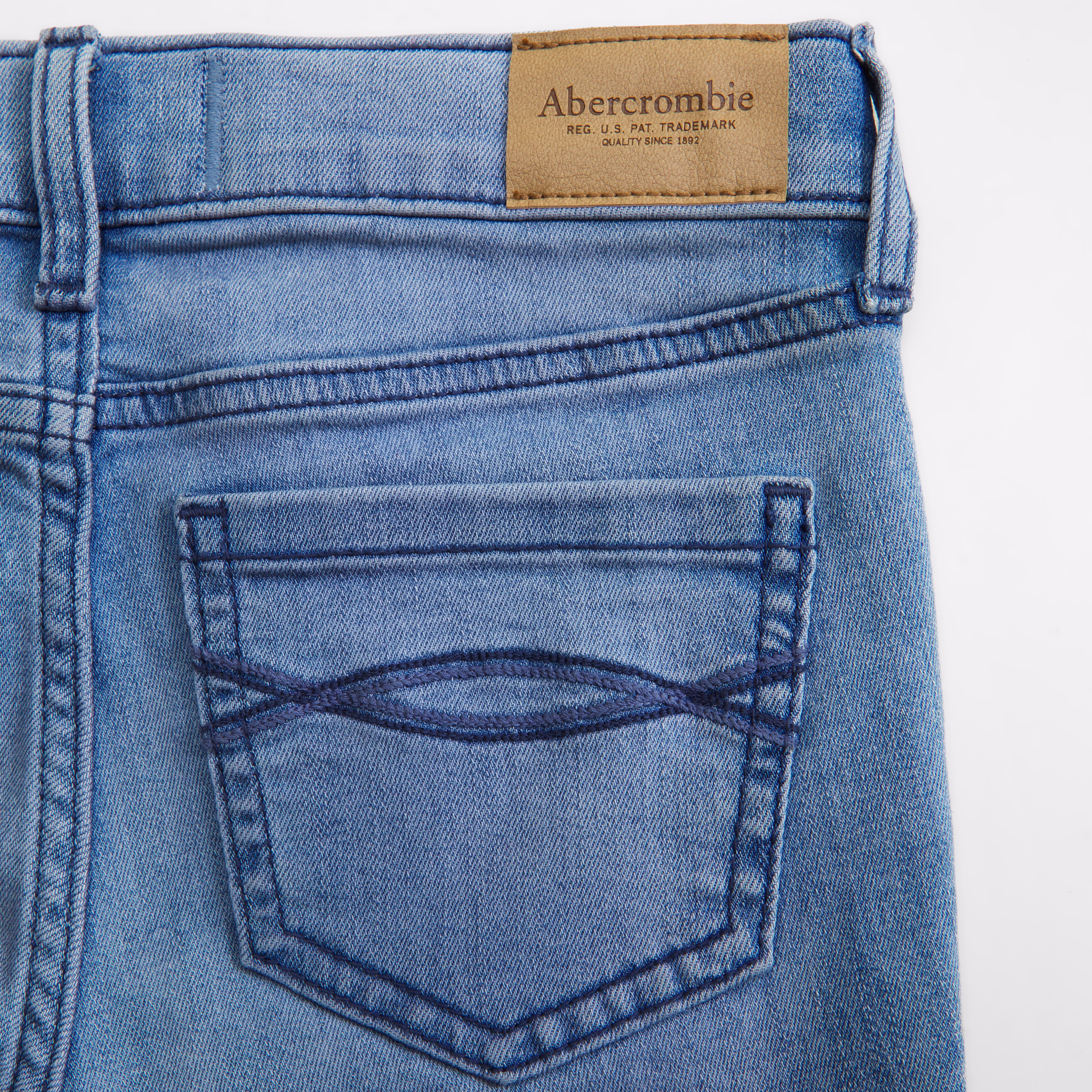 Abercrombie & Fitch Low Rise Bootcut Jeans In Brown