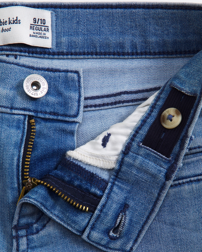 low rise bootcut jeans