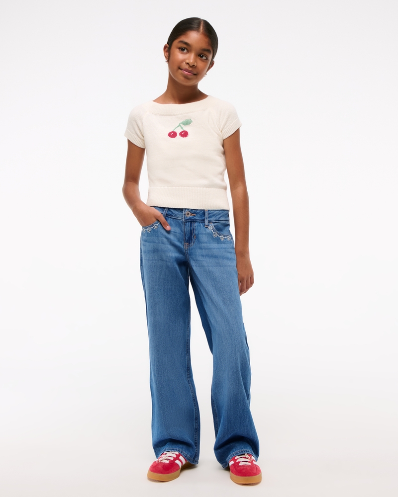 low rise baggy jeans