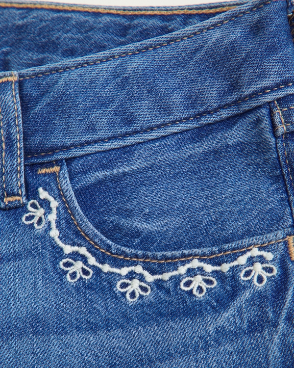 low rise baggy jeans, Medium Wash view 2