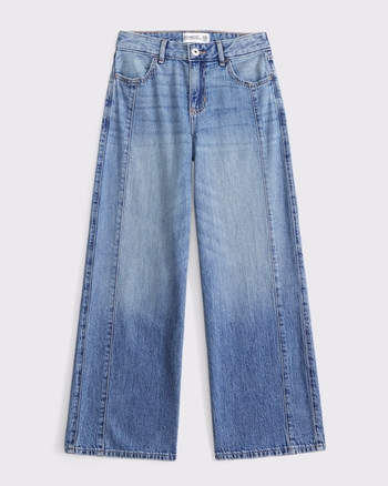 high rise ultra wide leg jeans