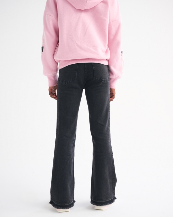 high rise flare jeans