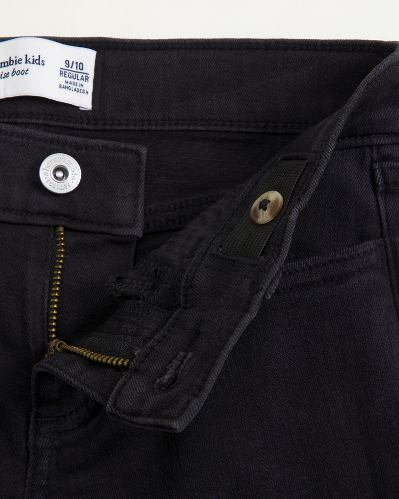 low rise bootcut jeans