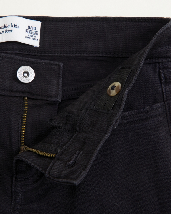 low rise bootcut jeans