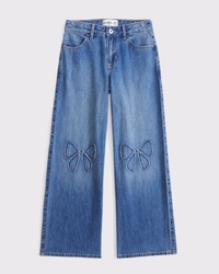 high rise ultra wide leg jeans