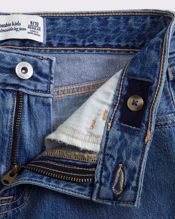 high rise ultra wide leg jeans