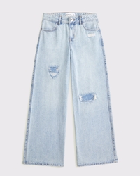 high rise ultra wide leg jeans